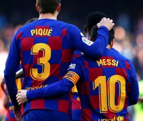 美式橄榄球-皮克：梅西是历史第一人！我梦想梅西来踢国王联赛！