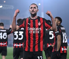 体育投注-米兰在三分制意甲第三次前20轮只输1场，前两次最终均夺冠